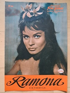 IFB Nr.05985 Ramona - Illustrierte Film-Bühne Doppel-Faltblatt von 1961 TOP Z0-1 - Imagen 1 de 3