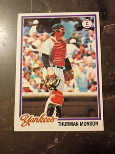 1978 Topps - Thurman Munson #60 New York yankees - Picture 1 of 2