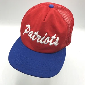 Vintage New England Patriots Football New Era Mesh Snapback Hat Cap USA Made NFL - Bild 1 von 12