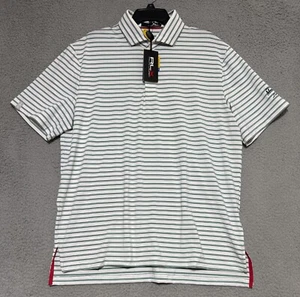 NUEVO Polo Ralph Lauren RLX Golf Rayas Para Hombre Grande UPF 50+ - Imagen 1 de 10