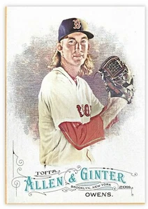2016 Topps - Allen & Ginter Baseball #134 Henry Owens World's Champions Red Sox - Picture 1 of 2