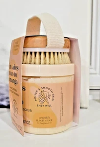 Körperpeeling & kostenlose Bürste Geschenkset MANGO Asquith & Somerset England 15,87oz - Bild 1 von 3