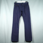 G-Star Raw 3301 Jeans Mens W32 L32 Blue Slim Pants Trousers Casual Preloved