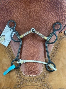 Dutton Bits Loomis Swept Back Long Shank Twisted Mouth 5" - Picture 1 of 1