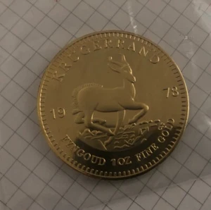 1 Oz Krügerrand 1967 DEKO Gold Münze Feingold Unze Schatzkiste, glänzend - Bild 1 von 2