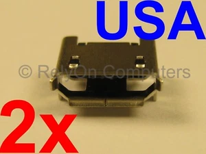 2x Micro USB Charging  Port for BLACKWEB Bluetooth Speaker - Many Models USA - Picture 1 of 23