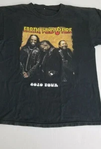 CAMISETA EARTH WIND & FIRE 2010 TOUR HOLLYWOOD BOWL NEGRA DE COLECCIÓN - Imagen 1 de 6
