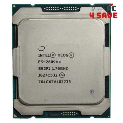 Intel Xeon E5-2609 V4 SR2P1 1.70GHz 20M 8-Core LGA 2011-3 R3 Server CPU 85W - Image 1 of 2