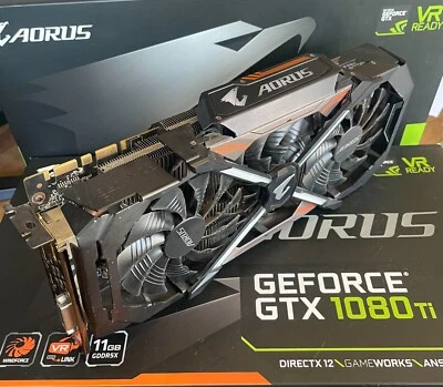 Gigabyte AORUS GeForce GTX 1080 Ti 11GB GDDR5X - Image 1 of 4