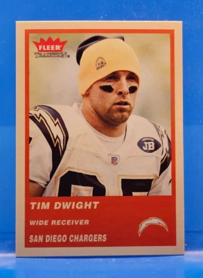 Tim Dwight, WR - Fleer-Tradition / Skybox - Chargers, 2004 - #291 - Image 1 of 2