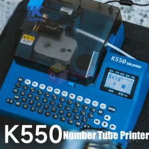 K550 Number Tube Printing Machine Label Marking Machine Heat Shrink Tube Printer - Picture 1 of 14