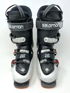 Mens Salomom 26/26.5 308mm Ski Boots Quest Access 70 T White Black Orange - Picture 1 of 12