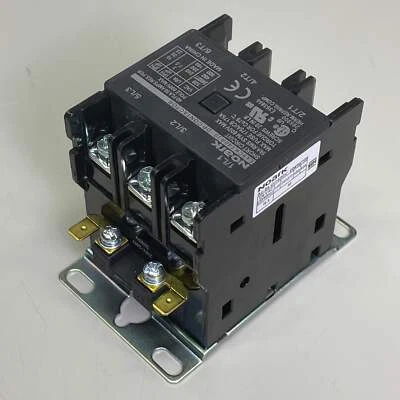 NOARK Definite Purpose Contactor 40A 208-240V 3-Pole Ex9CKT40A30XU7