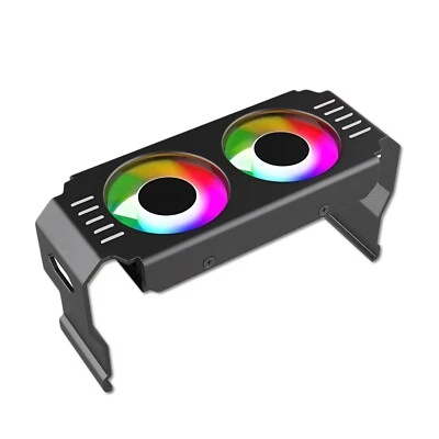 ARGB RAM Radiator Computer Memory Module Heat Sink PWM Temperature Control Fan - Image 1 of 4