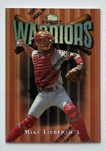 Mike Lieberthal 1997 Topps Finest Baseball Bronze Refractor #82 PHILLIES - Picture 1 of 2