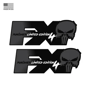 Ford F250 FX4 OffRoad Skull Edition Decals Stickers Super Duty Off Road Bed - Picture 1 of 6