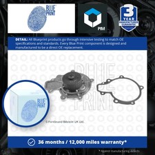Water Pump fits CHEVROLET CRUZE J300 2.0D 2009 on LLW Coolant ADL 25183429 New