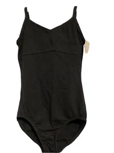 FREESTYLE DANSKIN BLACK DANCE SIZE MEDIUM 7-8 NEW - Picture 1 of 8