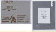 2012-13 Score Packaging Plates Printing Plate Yellow 2012-13 Hockey