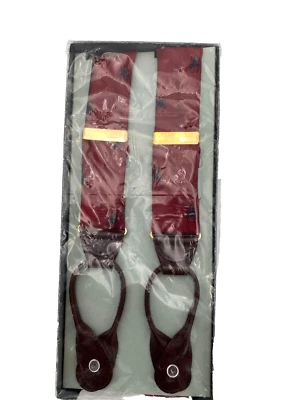 Halloween Tirantes Adulto Rojo Monstruo Novedad Arañas Elegante Disfraz Nuevo Foto 1 de 2