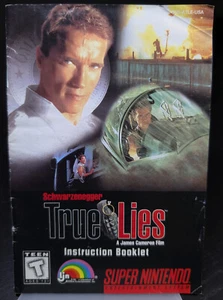 True Lies | Super Nintendo | SNES | Original | Manual Only | SNS-ATLE-USA - Picture 1 of 24