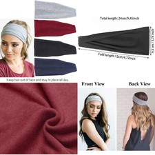 4 Pezzi Fasce Per Capelli Donna Elastica Turbante Fascia Capelli Donna Fasce Per