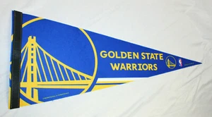 Golden State Warriors Felt Pennant 12" x 30" Wincraft Basketball NBA California - Picture 1 of 2