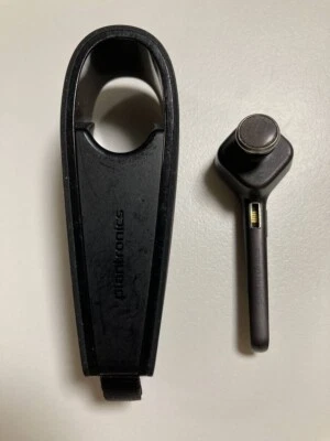 Plantronics 3200 Voyager Bluetooth Headset UC HD Voice Black Good - Image 1 of 4