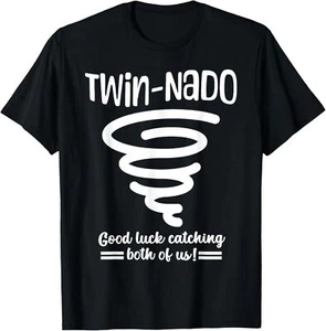 Tornado Twin Day For Spirit Week Best Friend Twinning Sister T-Shirt - Picture 1 of 13