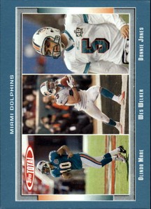 2006 Topps Total Football Blue #294 Donnie Jones Olindo Mare Wes Welker