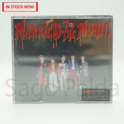 NEW SEALED SHINee - Married To The Music - 4th ALBUM Repackage - CD KOREA Kpop Foto 1 de 4