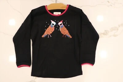 Catimini Niño Niña/Niño Suéter Camiseta Con Lentejuelas Gráfico Pájaro Foto 1 de 2