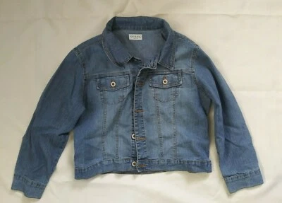 Chaqueta de mezclilla Guess para niñas talla XL (16) azul  Foto 1 de 4