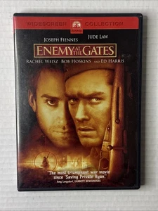 “Enemy at the Gates” (DVD, 2001)~Widescreen~ War/Action Movie Starring Jude Law - Picture 1 of 3