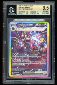 2024 Pokemon SV Surging Sparks SSP EN Hydreigon Ex SIR #240/191 BGS 9.5 GEM MINT - Picture 1 of 2