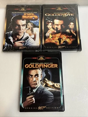 Classic 007 Special Edition 3 Movies Albert R. Broccoli *NEW* FREE SHIP US/CAD - Image 1 of 4