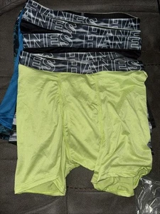 hanes boys boxer briefs Cool Mash 5Pack Multycolor Size L  12-14.   176 - Picture 1 of 1