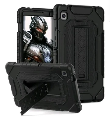 Чехол для Samsung Galaxy Tab A9 (8,7 дюйма) сверхпрочный ударопрочный военного класса с подставкой - Изображение 1 из 4