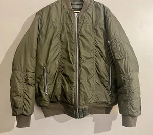 Neighborhood XL | MA-1 Bomber Flight Jacket - Green | Visvim Wtaps OAMC Japan - Picture 1 of 9