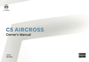 CITROEN C5 AIRCORSS 2025 MANUAL DEL PROPIETARIO NUEVA IMPRESIÓN 204 PÁGINAS - Imagen 1 de 6