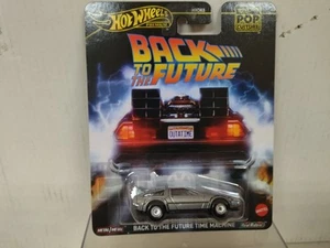 BACK TO THE FUTURE TIME MACHINE 1:64 HOT WHEELS PREMIUM - Imagen 1 de 3