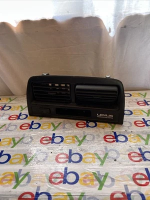 1997-2001 Lexus ES300 Center Dash Air Vents Clock Display Hazard Switch OEM - Image 1 of 4