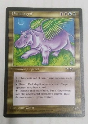 Mtg Magic The Gathering Phelddagrif Alliances 1996 - Image 1 of 2
