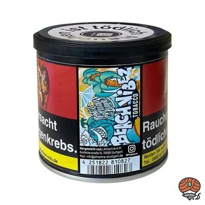 187 Strassenbande BEACH VIBEZ - 200g Shisha Tabak, Orange, Wasserpfeifentabak - Bild 1 von 2