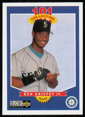 1997 Collector's Choice Ken Griffey Jr. Seattle Mariners #244 - Image 1 of 2