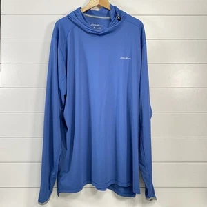 Eddie Bauer Shirt Mens 2XL FreeShade First Ascent Sun Hoodie Outdoor Pullover - Picture 1 of 16