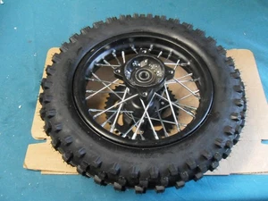 10"" Rear Wheel Rim Tire Assembly For Dirt Pit Bike Trail 80/100-10 Rear - Picture 1 of 16