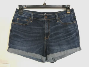 Hollister Damen Junior kurze Shorts 13 W31 blau Advanced Stretch hoher Bund - Bild 1 von 5