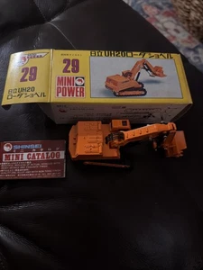 Shinsei Mini Power 29 Hitachi UH20 Loader Shovel S=1/85 - Picture 1 of 6