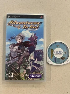 ADVENTURES TO GO (PLAYSTATION PORTABLE PSP) DISC IS MINT - Picture 1 of 1